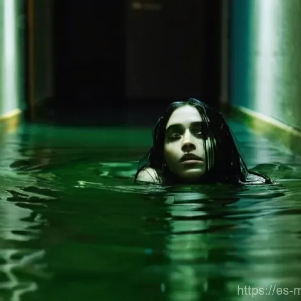 신비아파트 귀신 별 특징 모음 - **Drowned Ghost**: A haunting, ethereal figure, appearing as a young person in tattered, water-soake...